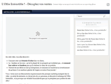 Tablet Screenshot of offreirresistible.com